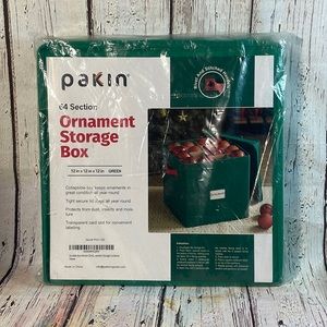 Pakin 64-Section Ornament Storage Box